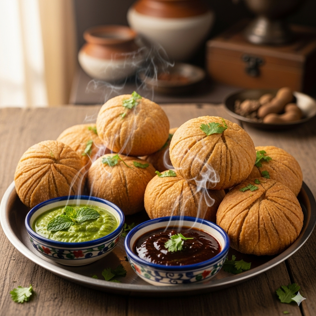 Easy Matar Kachori Recipe (Green Peas Kachori)